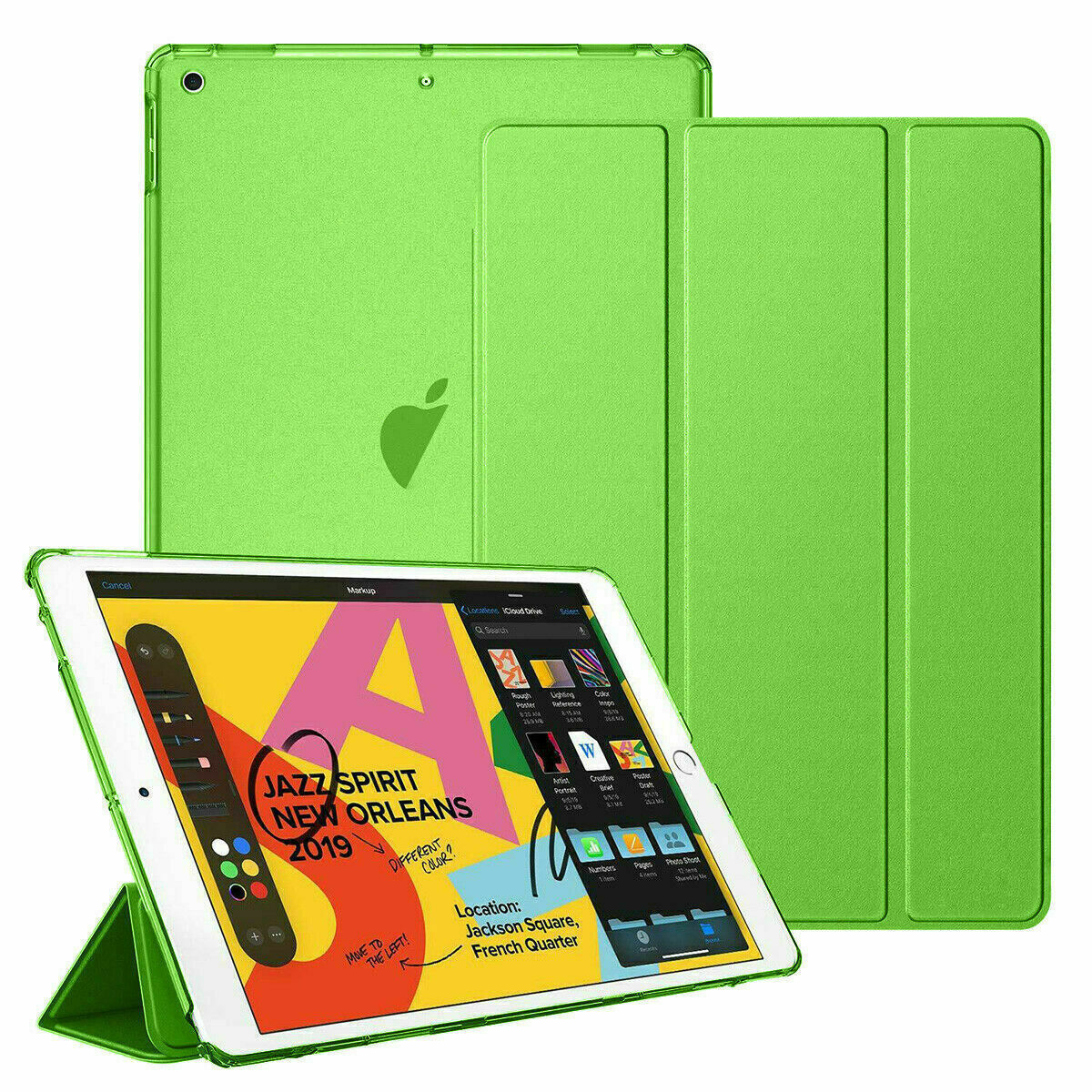 Slim Magnetic Smart Stand Case For iPad 10th Gen 10.9'' 2022 Leather Shell Cover