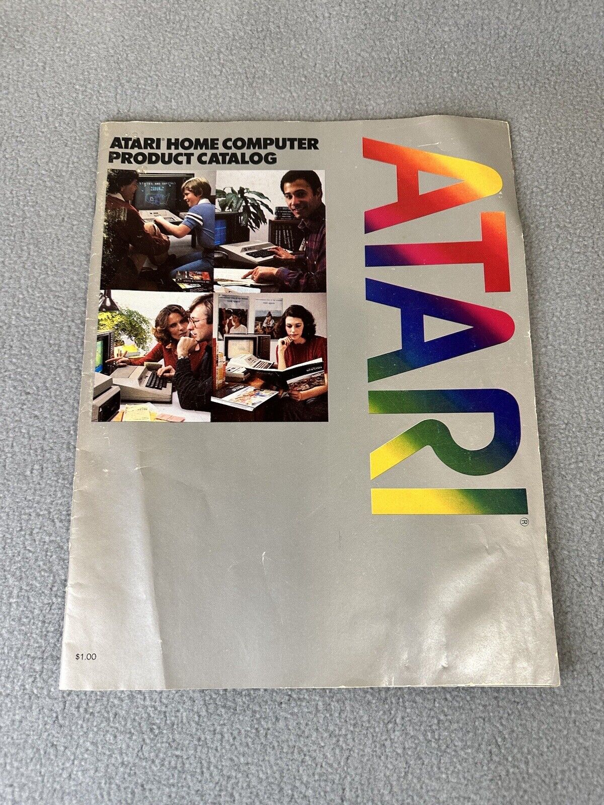 RARE Atari Home Computer Product Catalog 1982