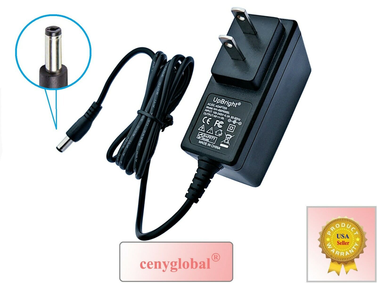 Global AC Adapter Charger For Model RD1200500 12V 500mA Switching Power Supply