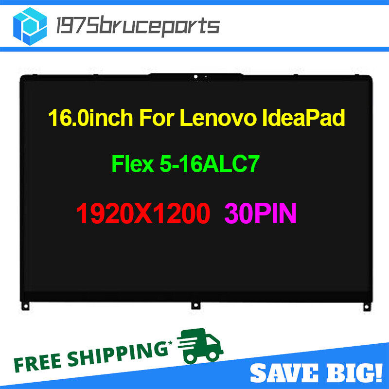 Touch Screen Digitizer For Lenovo IdeaPad Flex5 16ALC7 16IAU7 5D10S39794 US