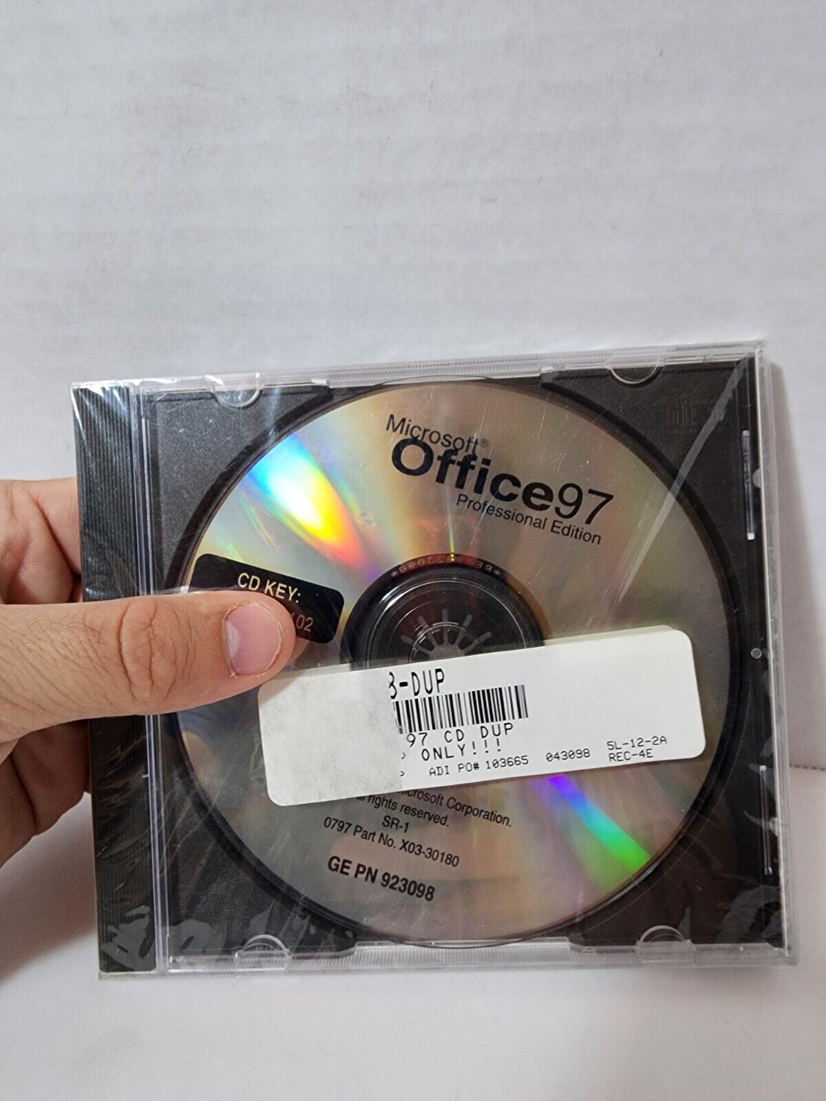 Microsoft Office 1997 Pro Edition SP1 CD Word Excel PowerPoint Activation Key