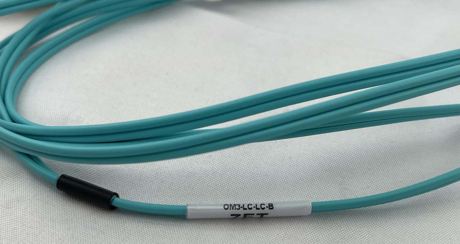 BUNDLE OF 10 - NETIG OM3-LC-LC-B-007 7FT Fiber Cables