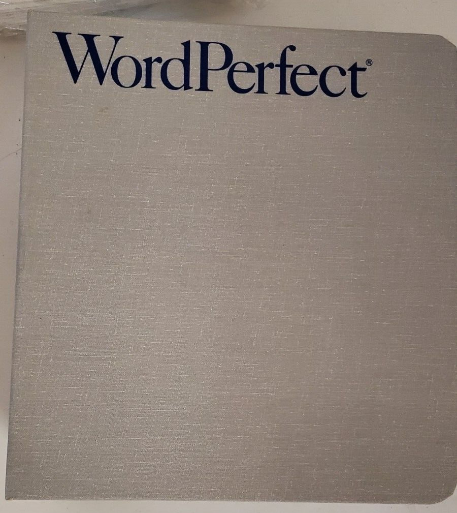 Vintage WordPerfect for DOS IBM Personal Computer Version 5.1 Brand New Media