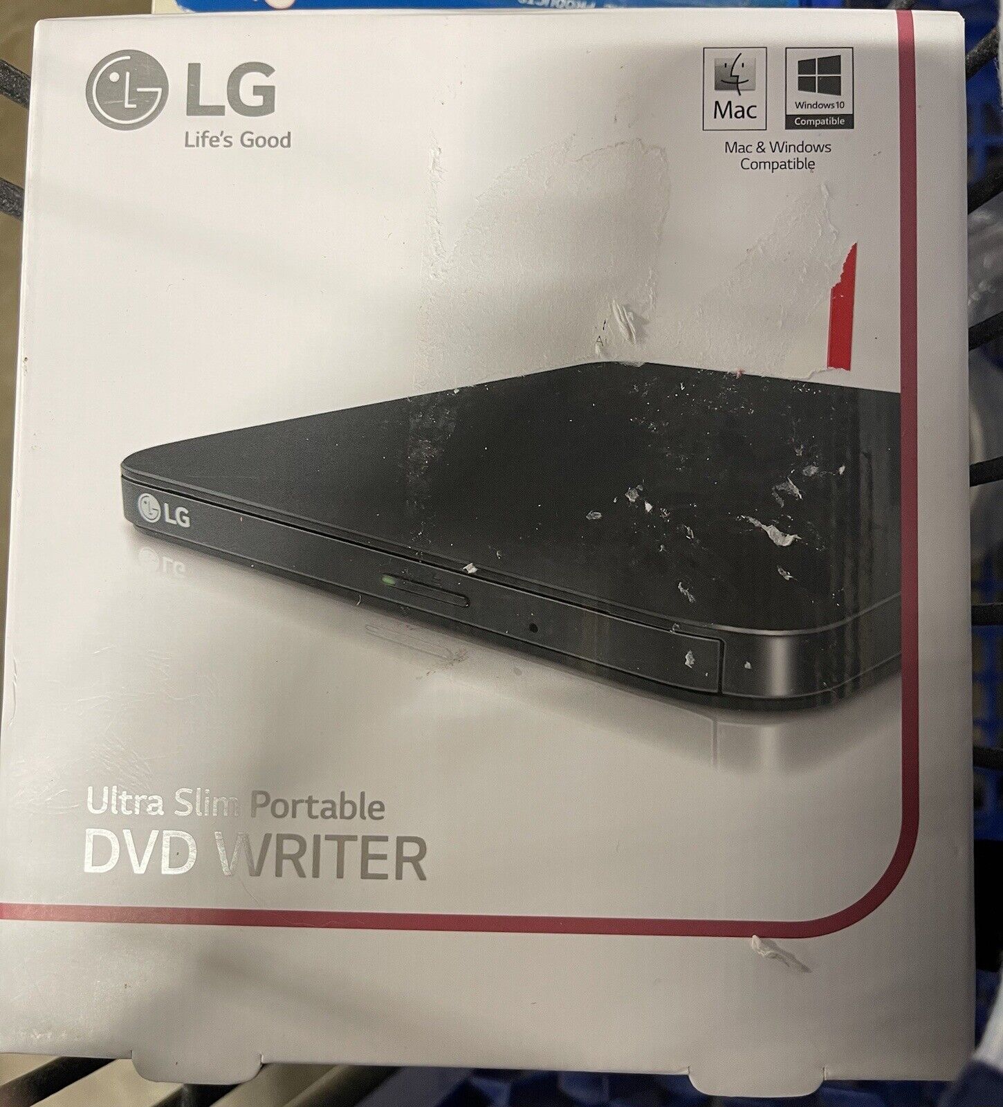 LG SP80NB80 External Drive DVD Writer & Playback