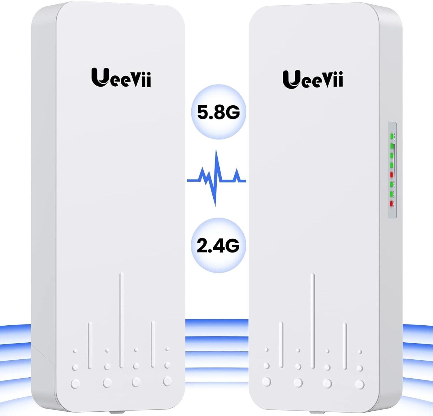 UeeVii CPE852 5KM Wireless  900Mbps Outdoor Wifi Bridge Dual Band 2.4G+5.8G