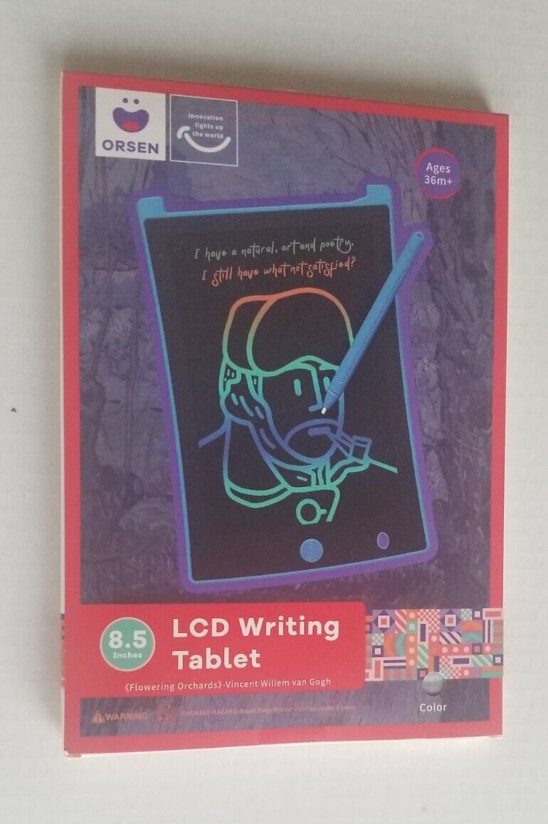 Orsen 8.5 Electronic Digital LCD Writing Pad Tablet Drawing Notepad Doodle Board