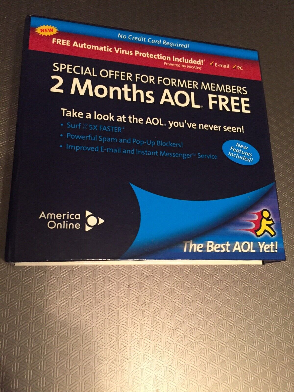 America Online Installation CD, 2 Months For Free