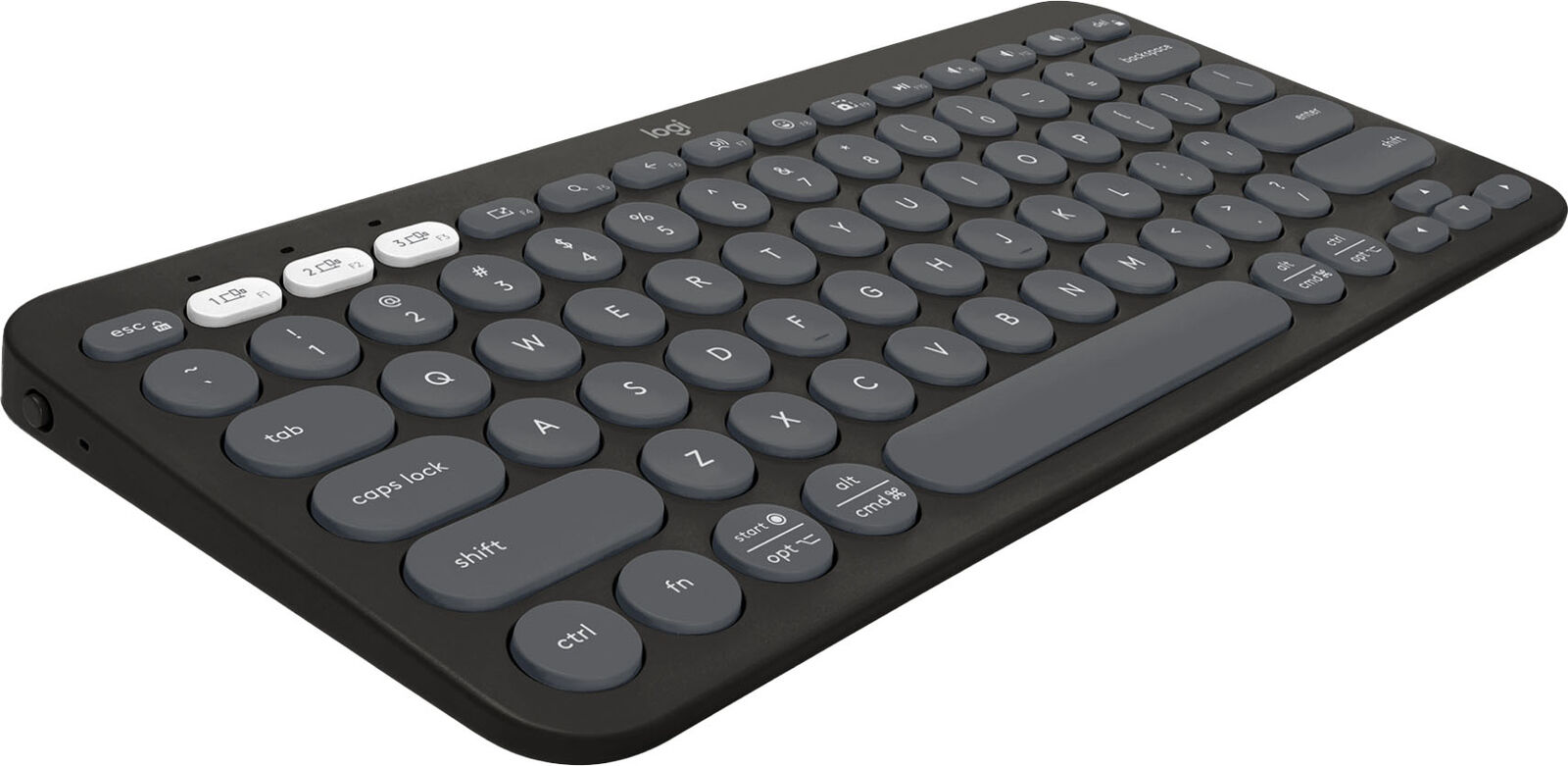 Logitech - Pebble Keys 2 Slim TKL Wireless Scissor Keyboard for Windows, macO...