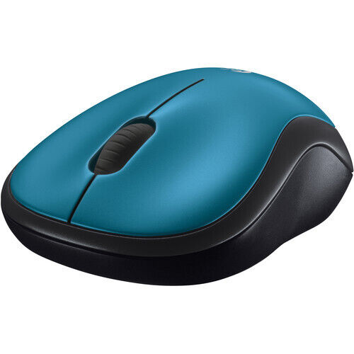 Brand New Logitech M185 Wireless Mouse - Blue   ~Ships in USA