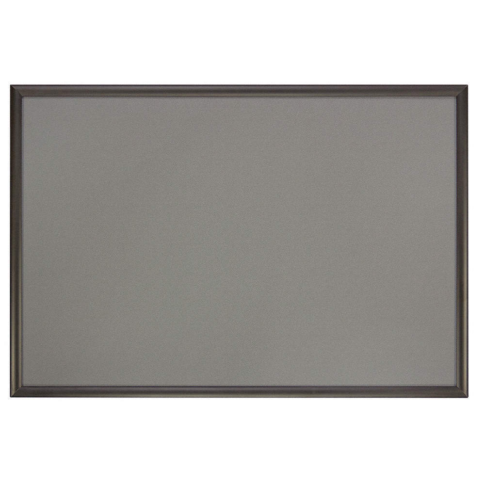 UNITED VISUAL PRODUCTS UVNSF2436 Poster Frame,Silver,24 x 36 in.,Acrylic 48WE22