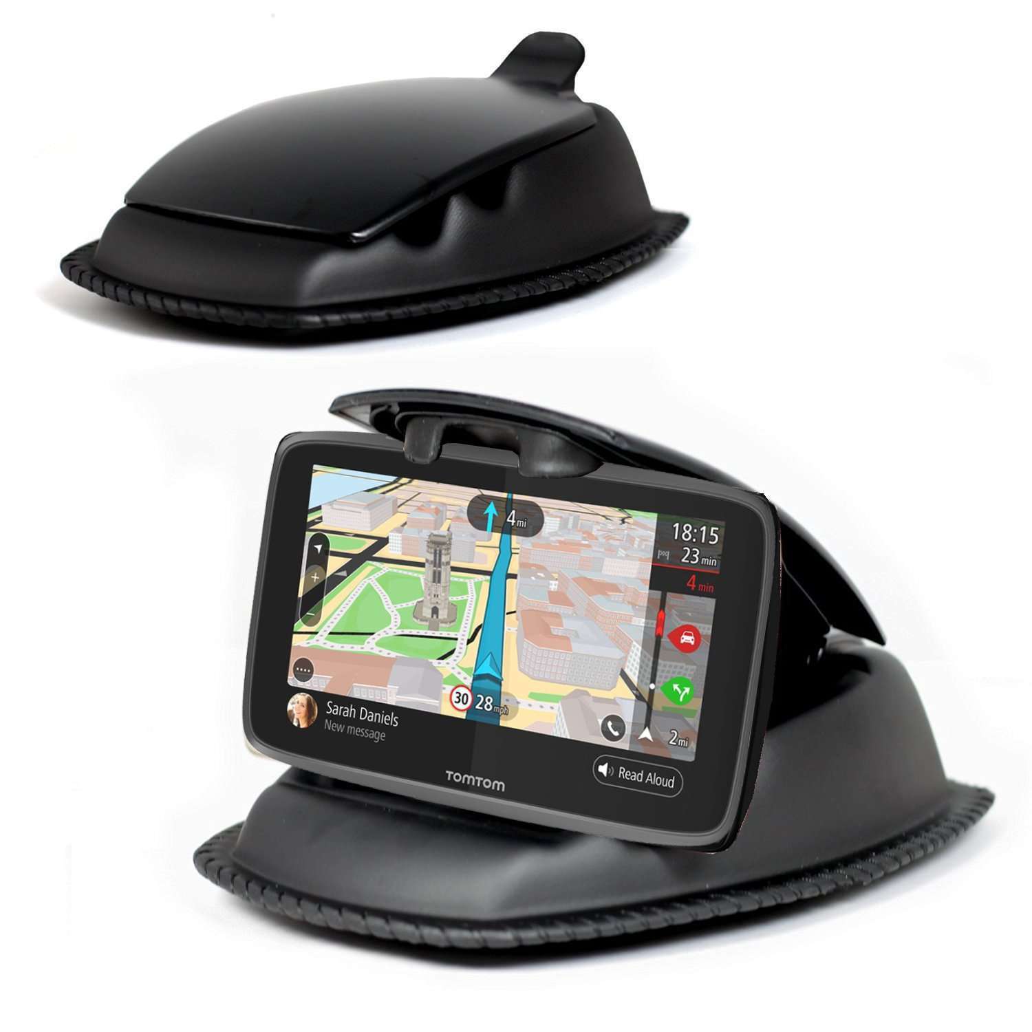 Navitech in Car Dashboard mount For The Garmin -  DriveSmart 65 - Auto GPS -  6.