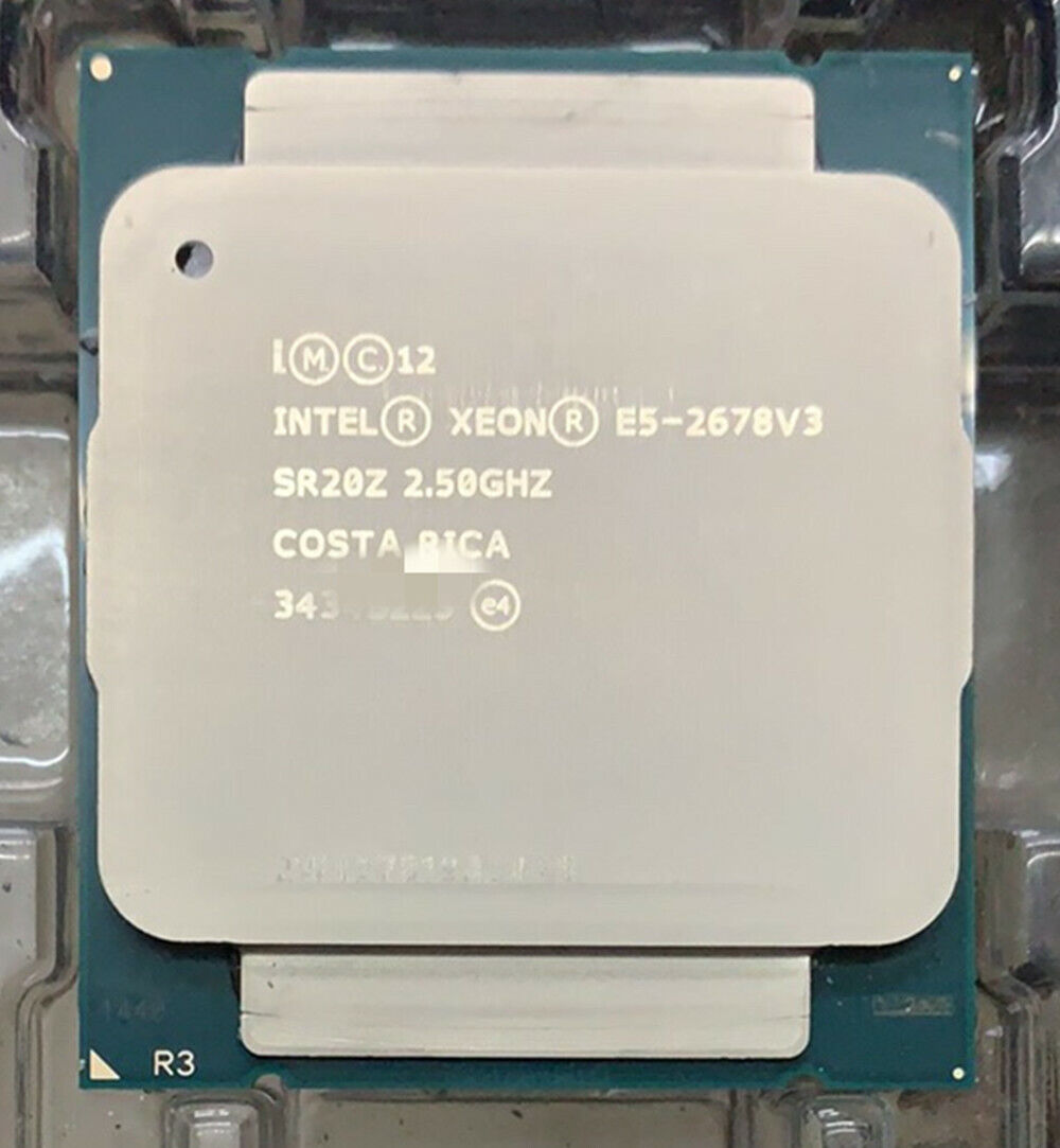 Intel Xeon E5-2678 V3 2.5GHz 12-Core 24T PROCESSOR Socket 2011-3 CPU 120W