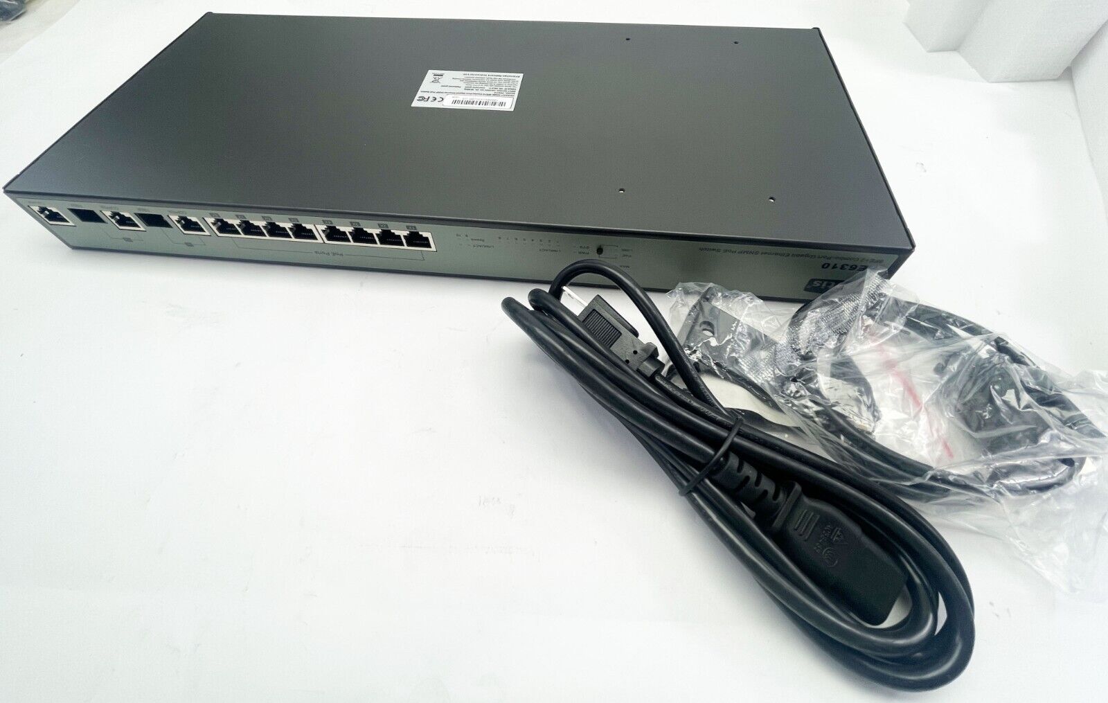 Netis PE6310 8FE+2 Combo Port Gigabit Ethernet SNMP PoE Switch