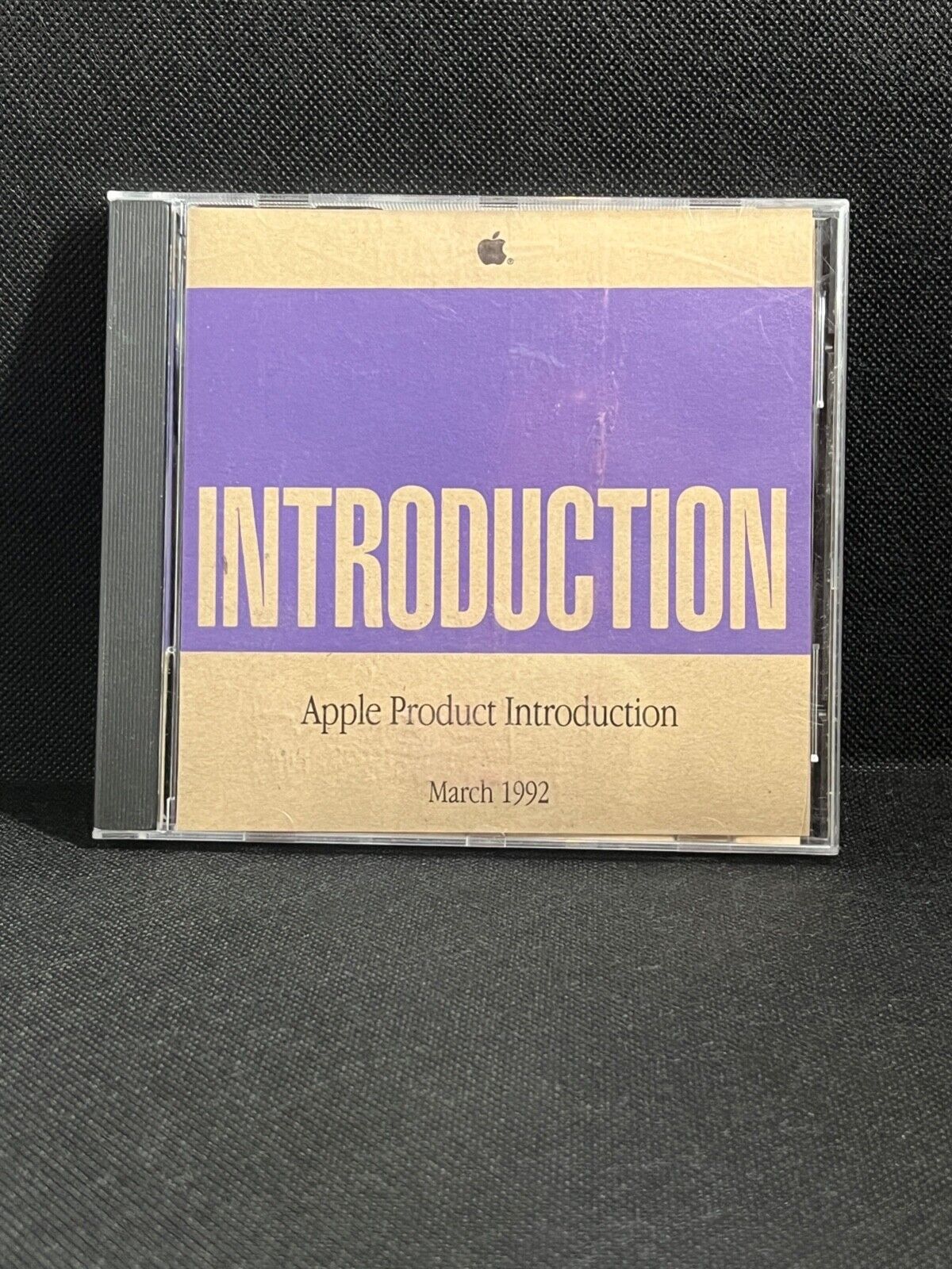 Vintage, rare and collectible, March 1992 Apple Product Introduction CD, excelle