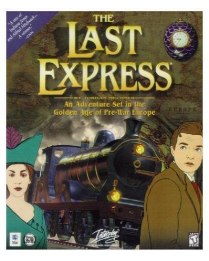 The Last Express + Manual PC MAC CD pre-war Europe train adventure puzzle game