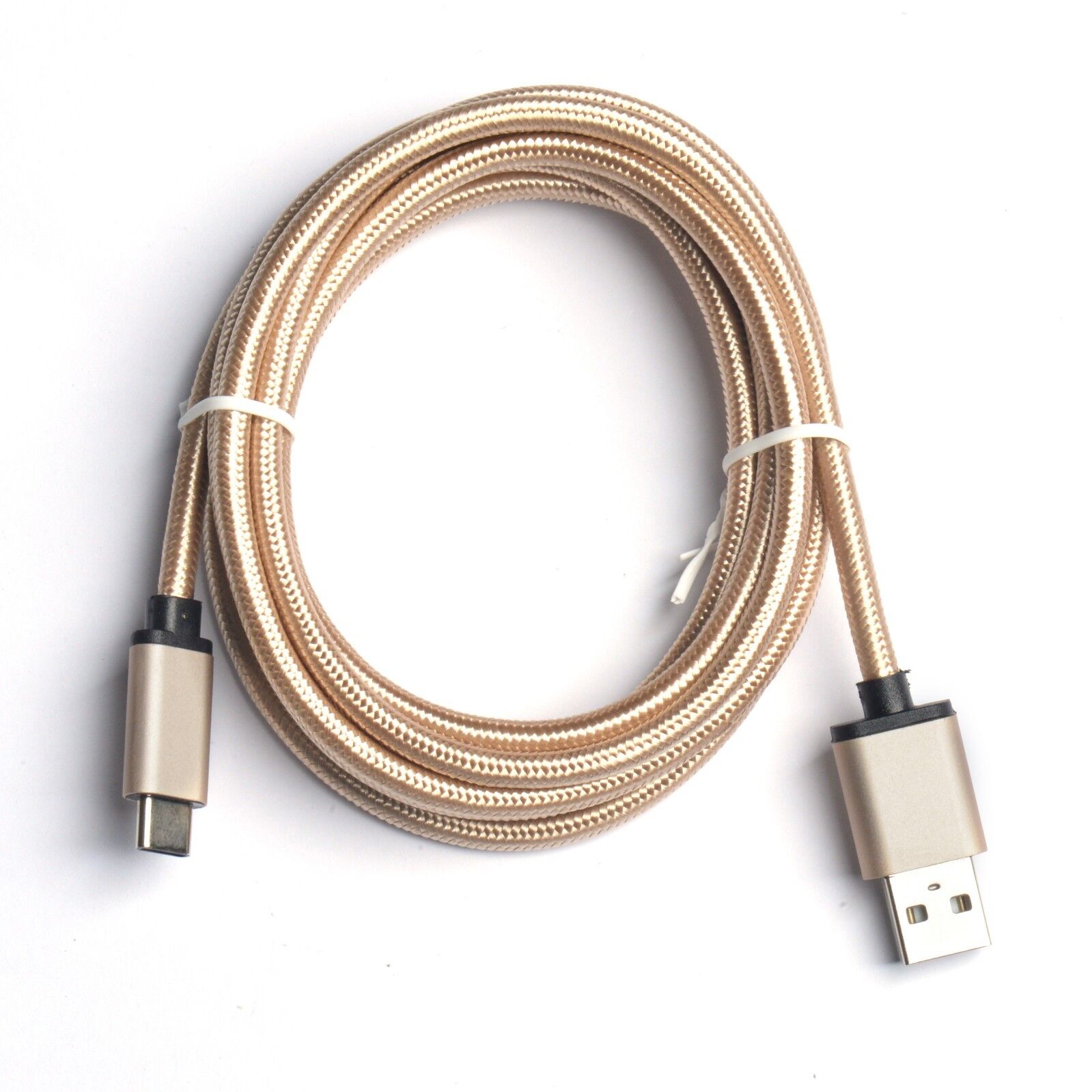 WGGE METAL USB-A to USB-C/ TYPE-C 3.0 Cable Nylon braiding (6.6ft)