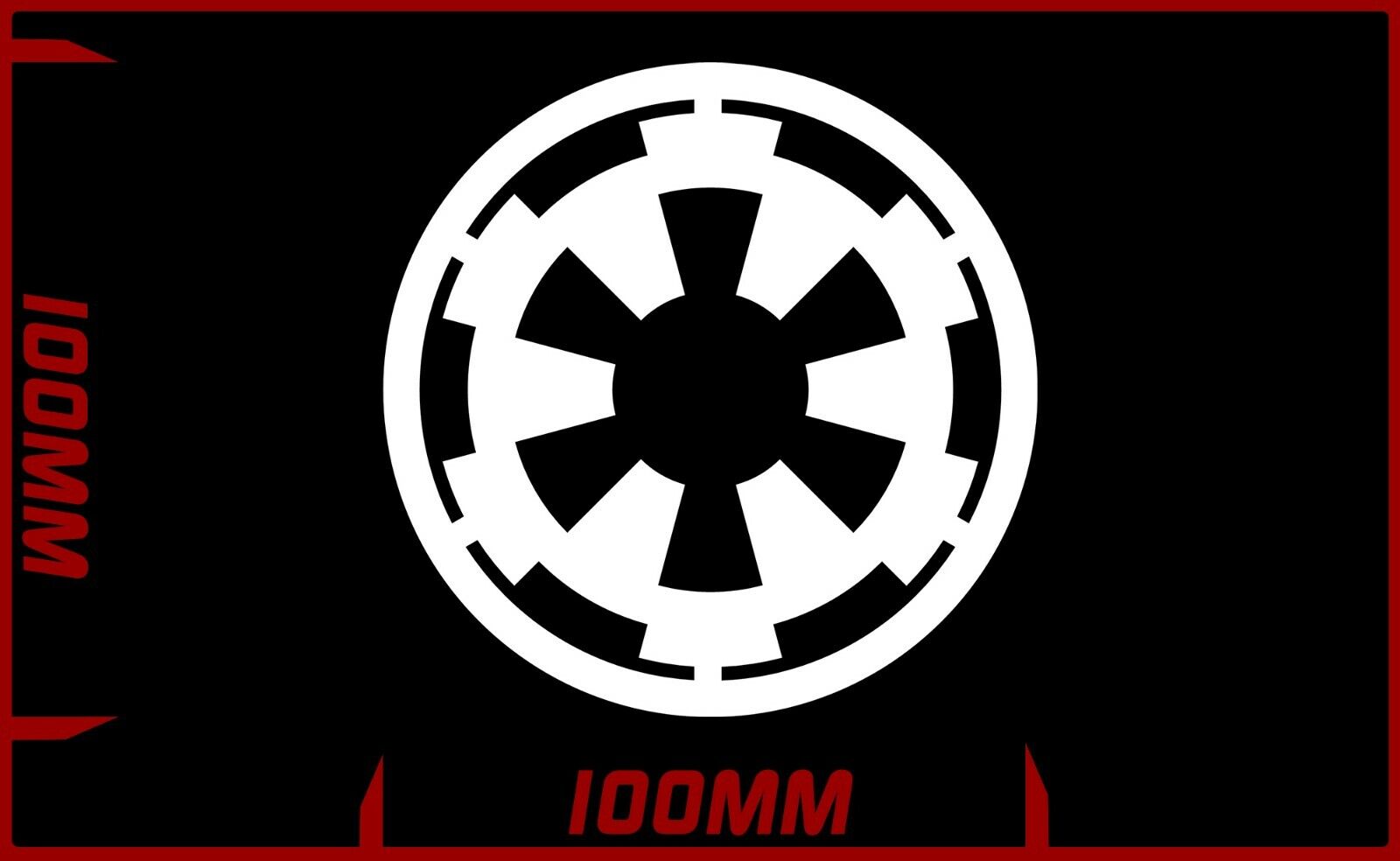 Star wars Galactic Empire logo decal vinyl sticker choose your colour
