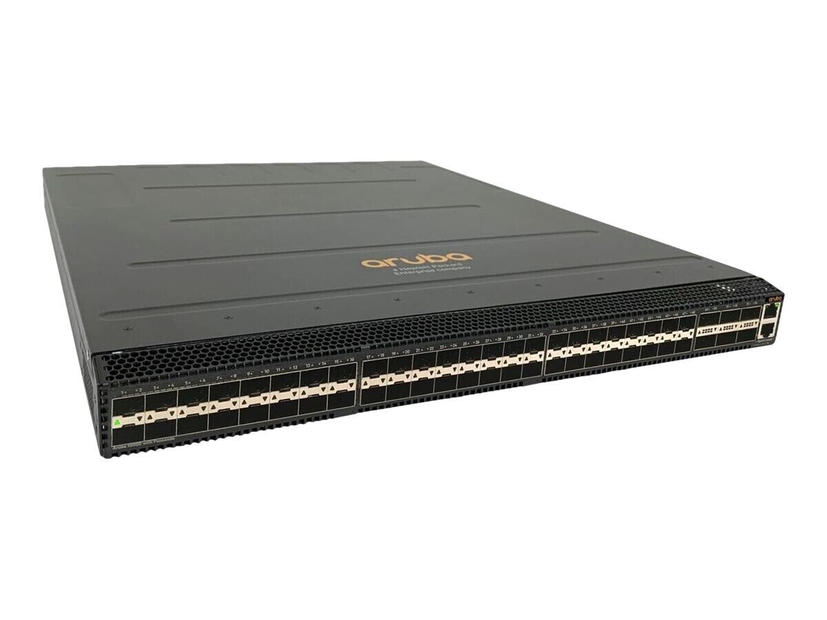 NEW HP HPE Aruba CX 10000-48Y6C Switch 48 x SFP28 6 x 100 Gigabit R8P14A#ABA
