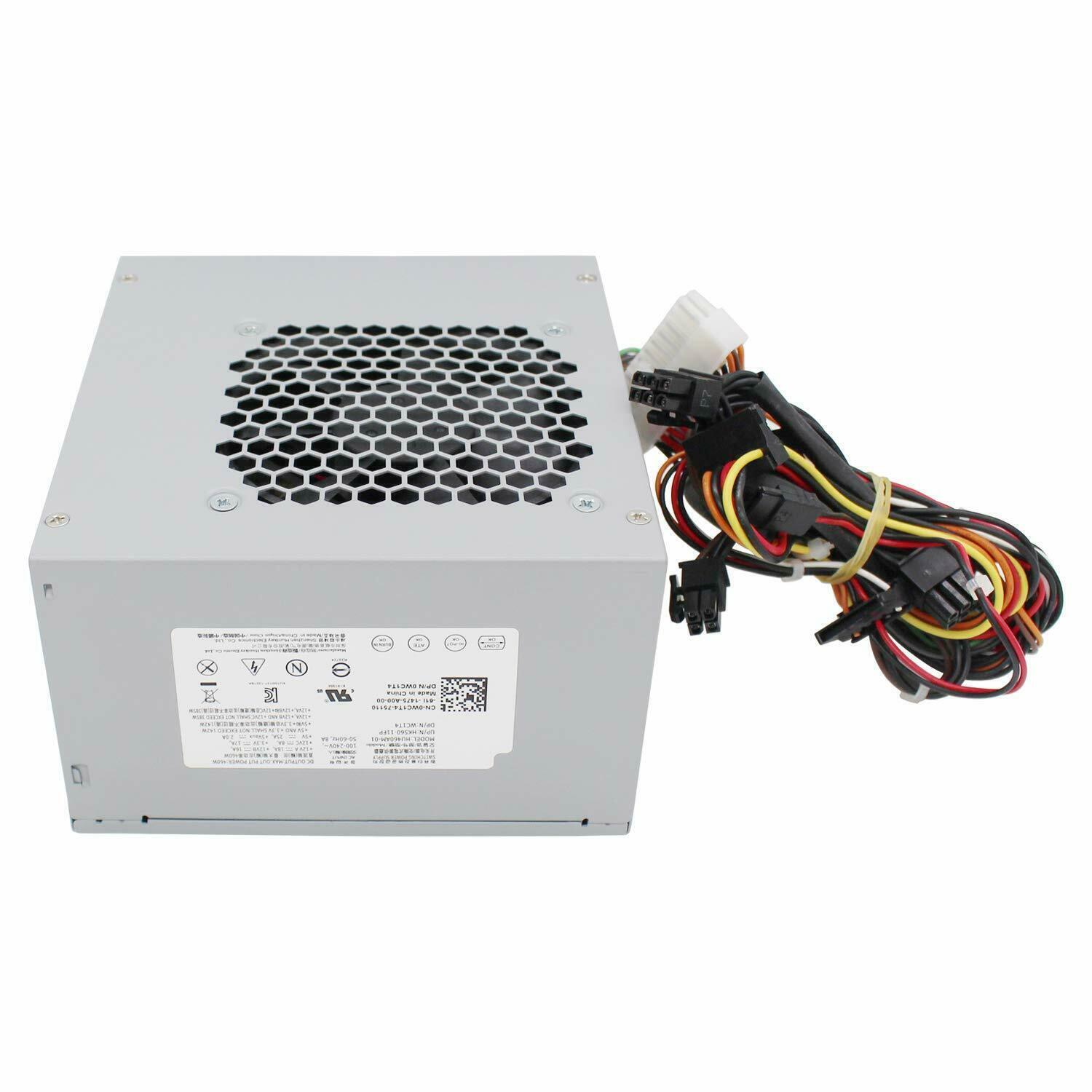460W Power Supply HU460AM-01 Fit DELL XPS 8910 8920 Alienware Aurora R5 WC1T4 US