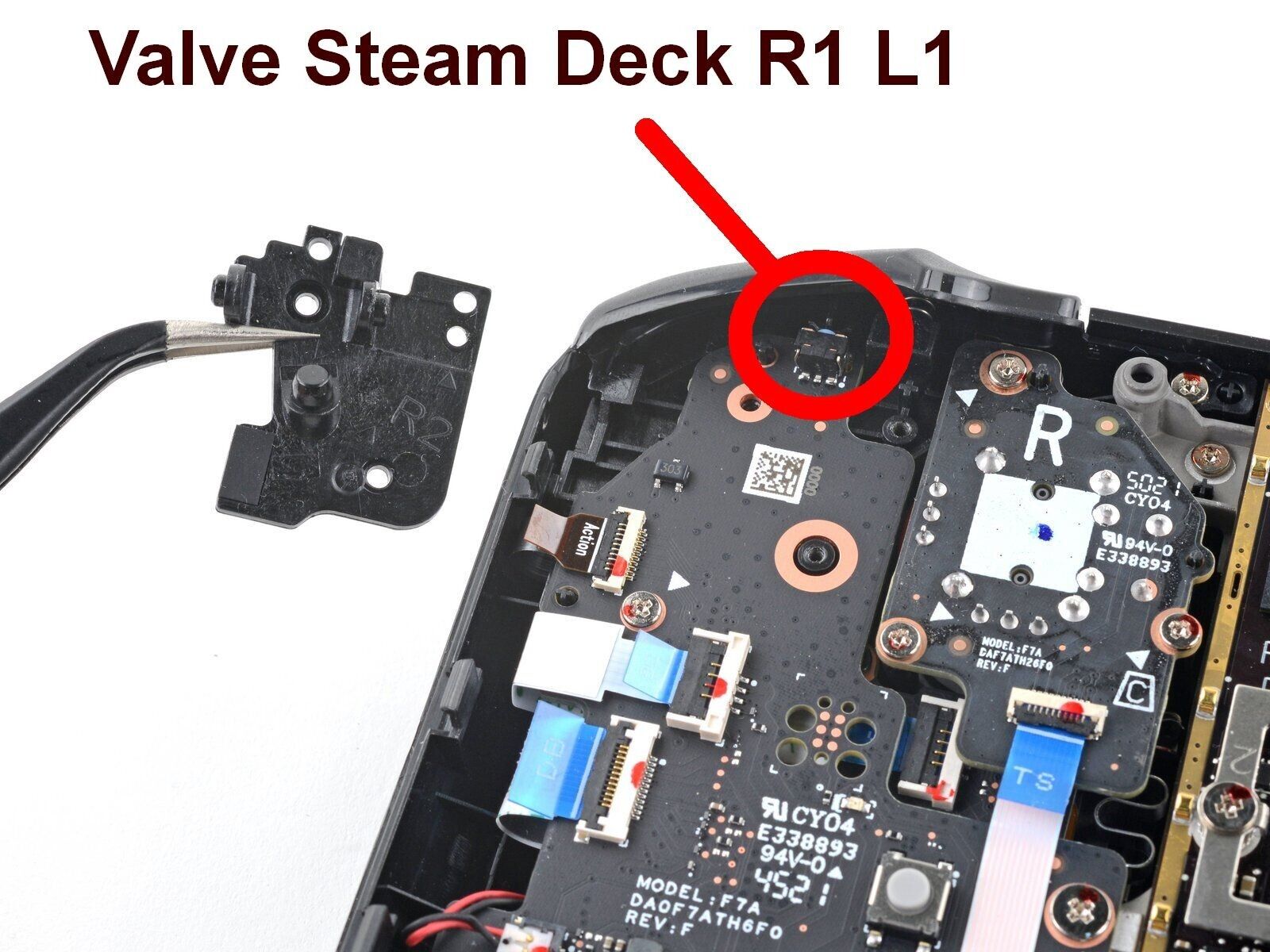 2*PCS For Steam Deck Left & Right Bumper Shoulder Trigger Button L1 R1 New