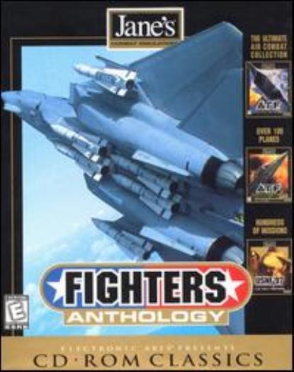 Janes Fighters Anthology PC CD ATF Gold & USNF 97 war flight simulation games