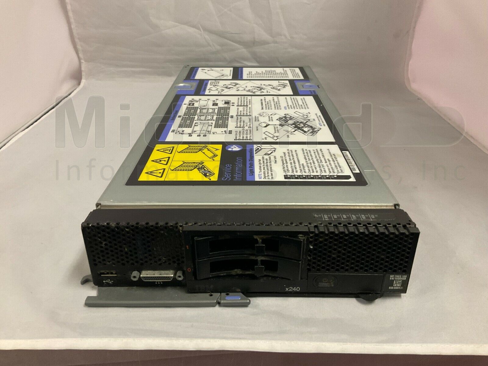 7863-10X IBM Flex System x240 Compute Node, no memory or disk