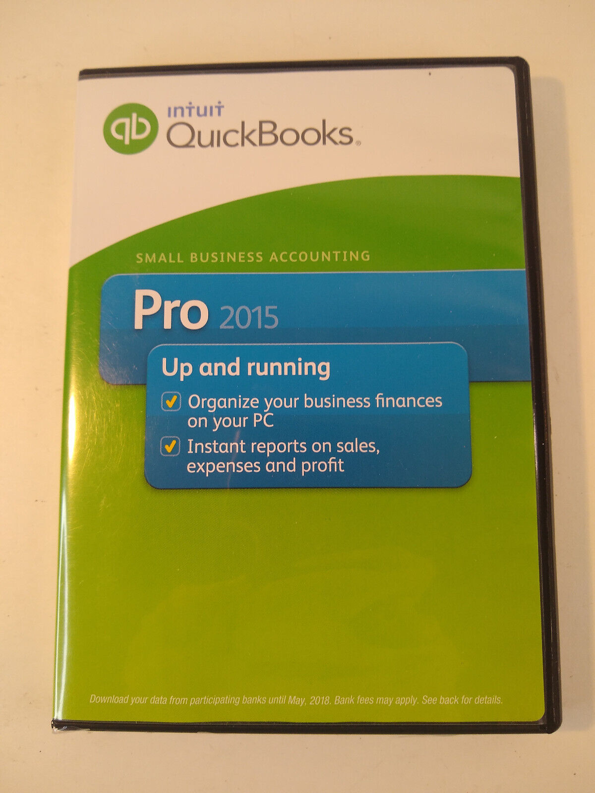 Intuit QUICKBOOKS DESKTOP PRO 2015 = Windows 10