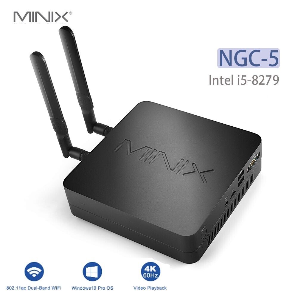 MINIX NGC-5 mini pc Intel i5-8279U 8G DDR4 256G SSD BT4.2 Win10 pro Game office