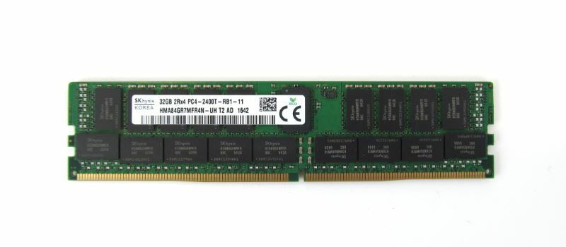 Dell 32GB (1x32GB) 2Rx4 DDR4-2400 Registered ECC CPC7G Server Memory Module