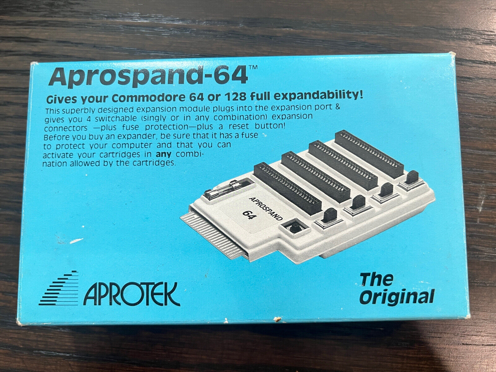 The Original Aprospand 64 for Commodore Computers C64 128 Aprotek (untested)