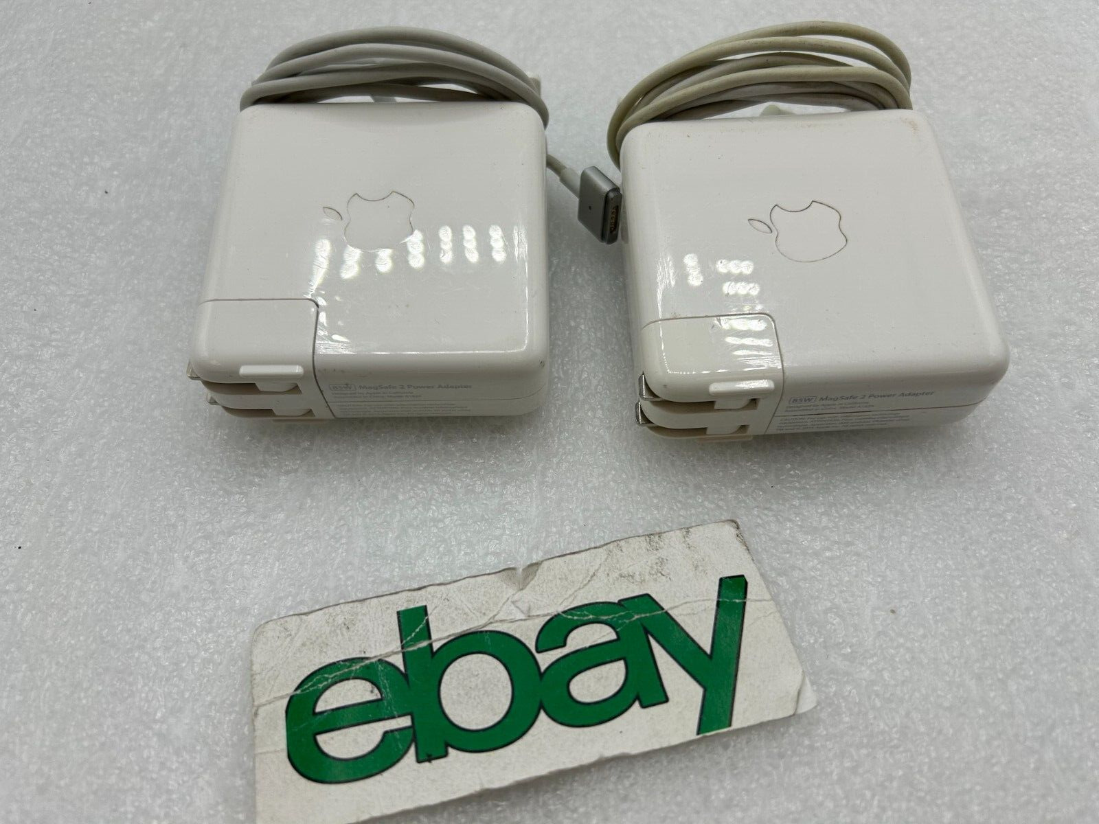 LOT OF 2 Genuine OEM APPLE MagSafe 2 85W Power Adapter A1424 ~ FREE S/H