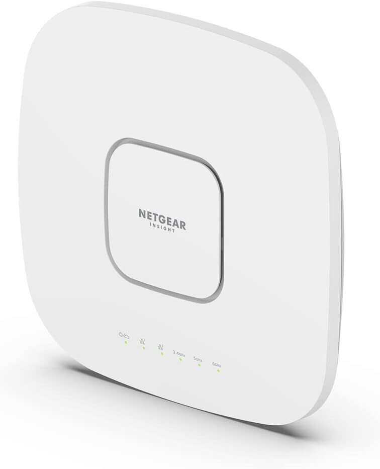 Netgear ‎WAX630E-100NAS Cloud Managed WiFi 6E Tri-Band Wireless Access Point