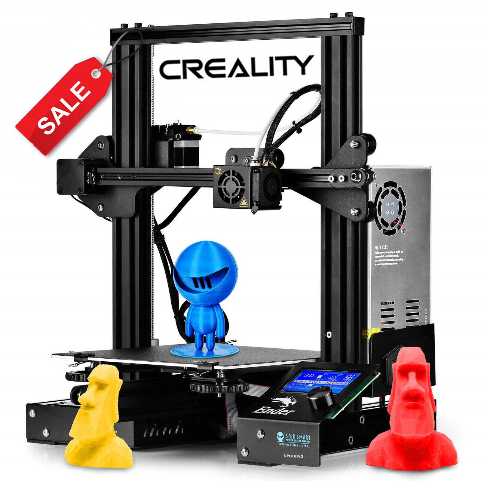 Creality Ender 3 3D Printer Fully Open Source with Resume Printing Function DIY 