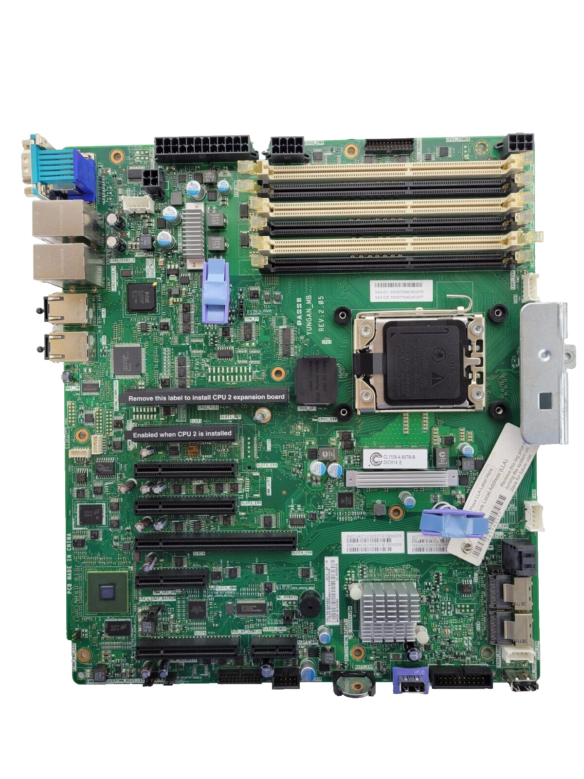 IBM 00AK852 System Board for x3300 M4