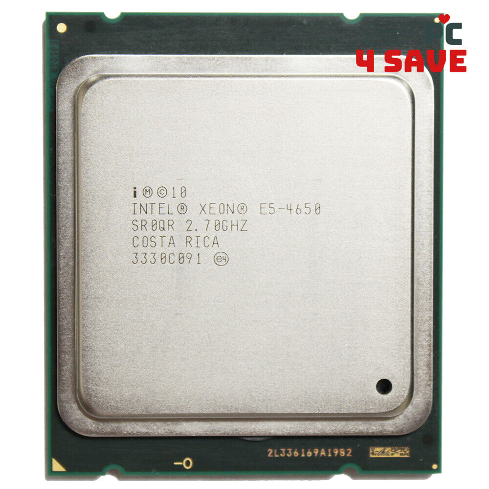 Intel Xeon E5-4650 SR0QR SR0KJ 2.70GHz 20M Eight-Core LGA-2011 Server CPU 130W
