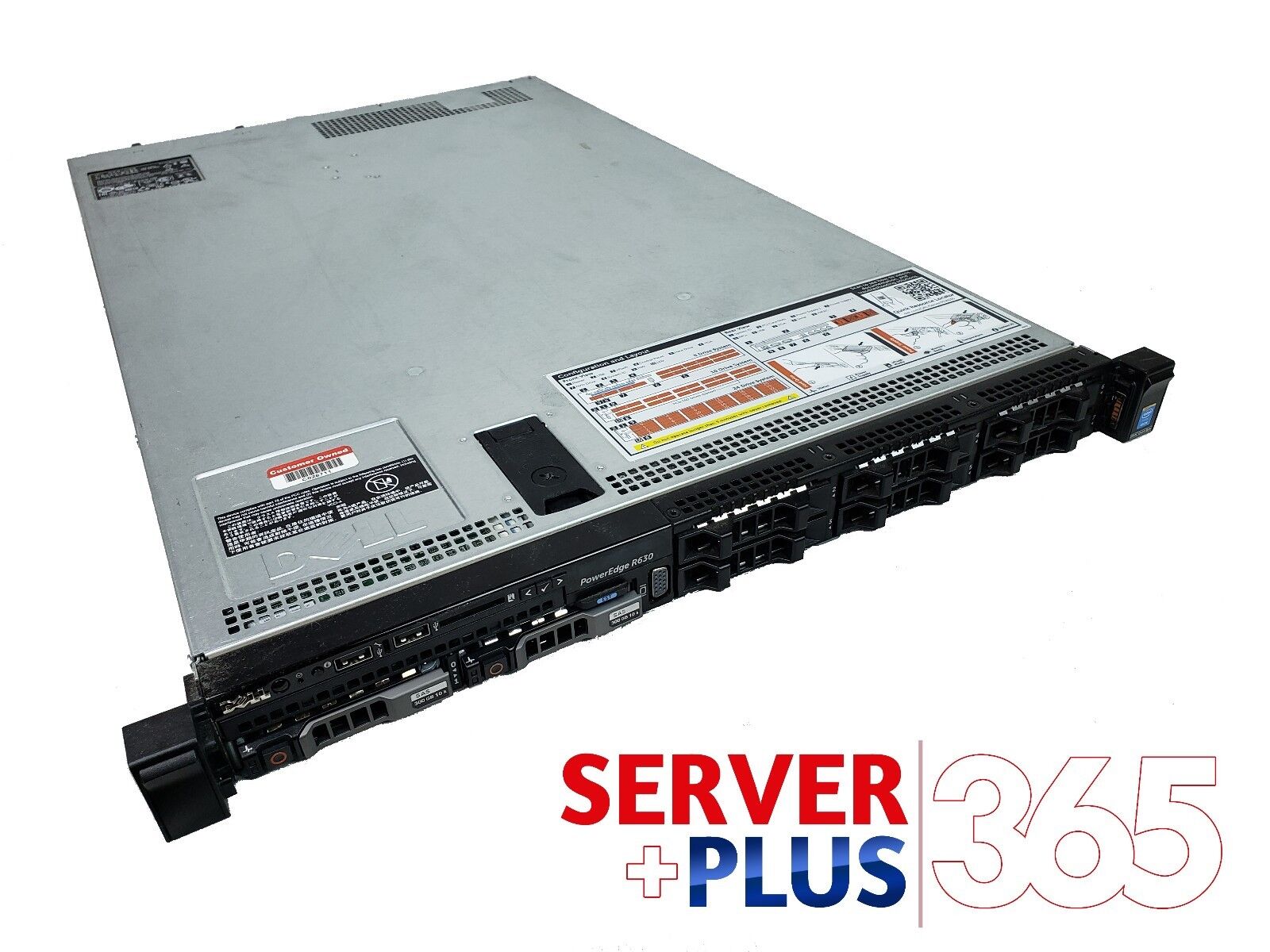 Dell PowerEdge R630 2.5 Server, 2x E5-2640v3 2.6GHz 8 Core, 64GB 4x Tray, H730
