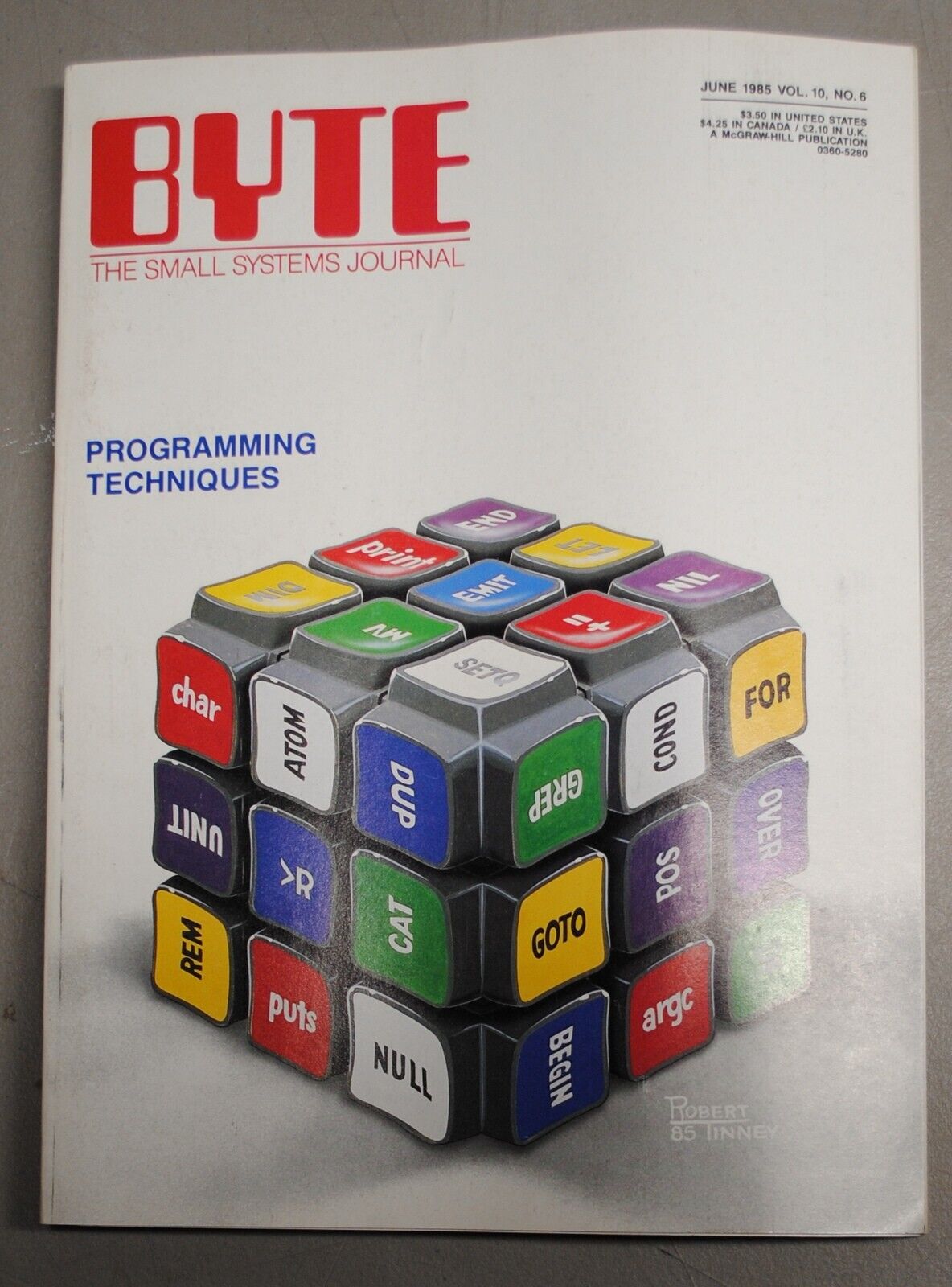 Historic Issue of BYTE  Magazine  June 1985