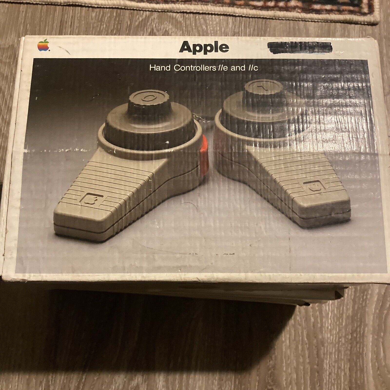 Vintage Apple iie Hand Controllers for Apple Model A2M2001