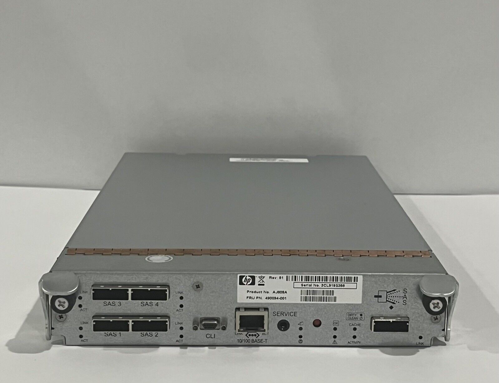 HP MSA2300 SAS Modular Smart Array Controller Genuine 490094-001-AJ808A Open Box