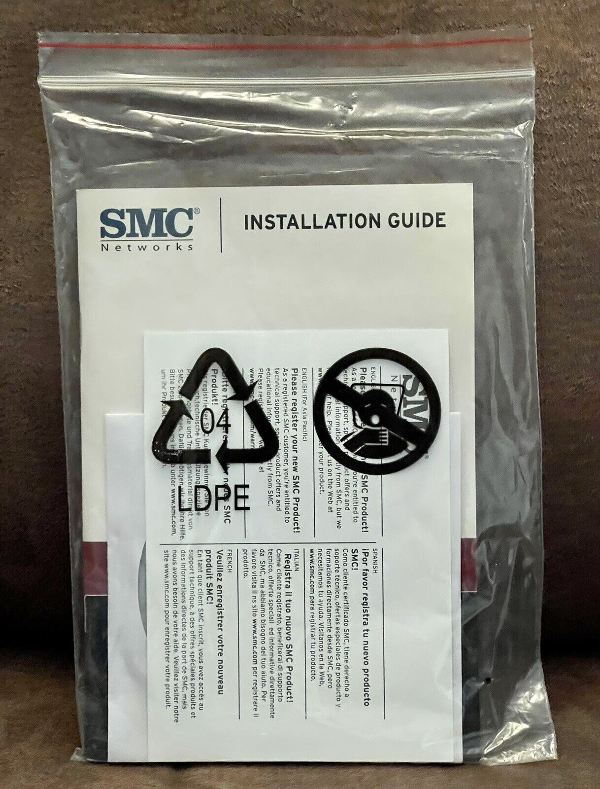 SMC Networks SMCGS8P Installation Guide N  l👁👁k