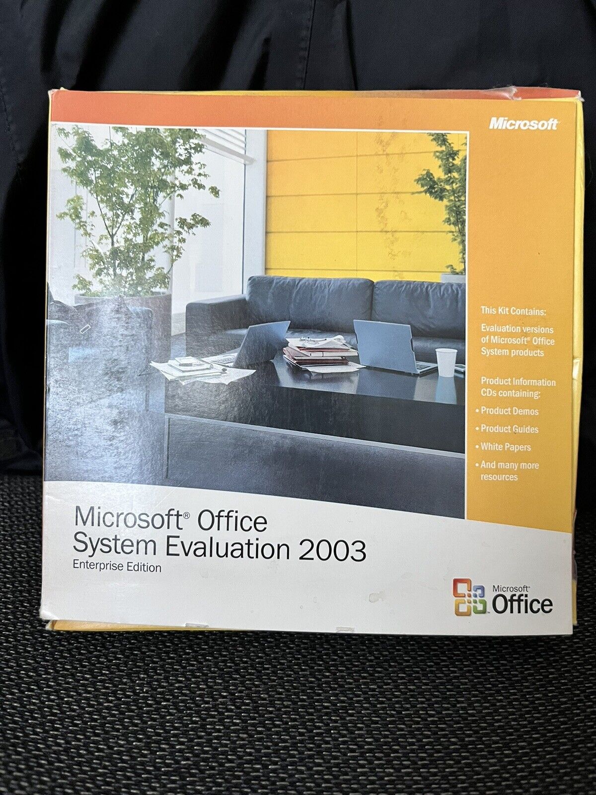 Microsoft Office System Evaluation 2003 Enterprise Edition, 15 CD's
