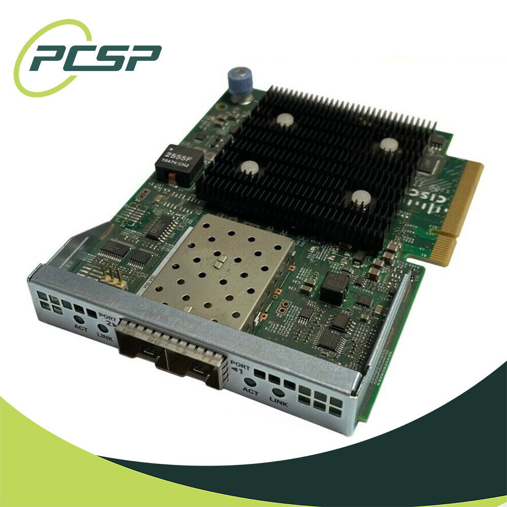 Cisco UCS 1227 Dual Port 10GB SFP+ Virtual Interface Card UCSC-MLOM-CSC-02