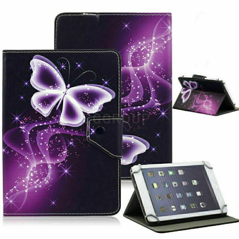 Printed Leather Stand Case For Samsung Galaxy Tab Active3 8.0inch 2020  SM-T575