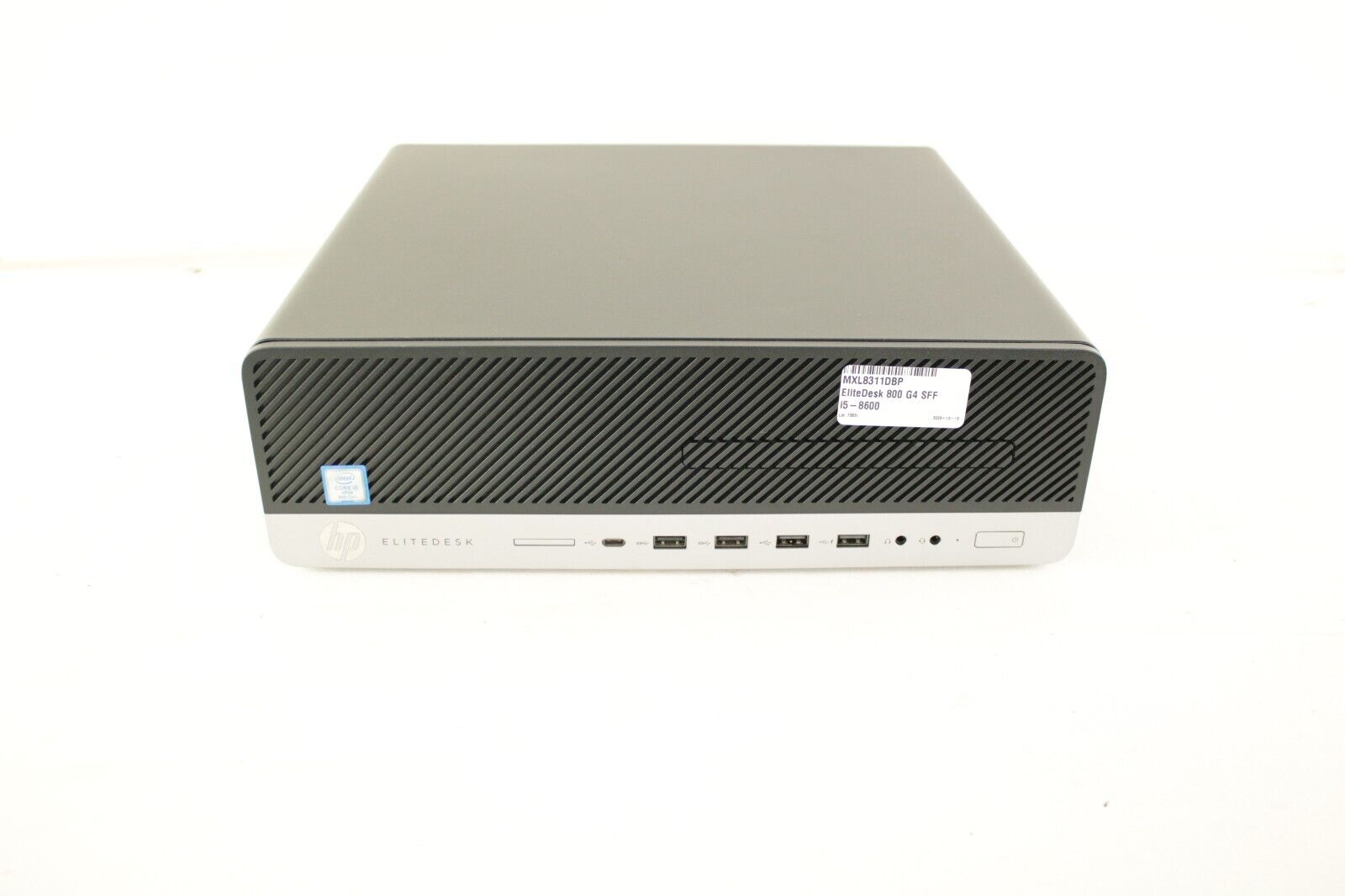 HP EliteDesk 800 G4 SFF w/ Core i5-8600 CPU @3.1GHz - 8GB RAM - No HDD/SSD or OS