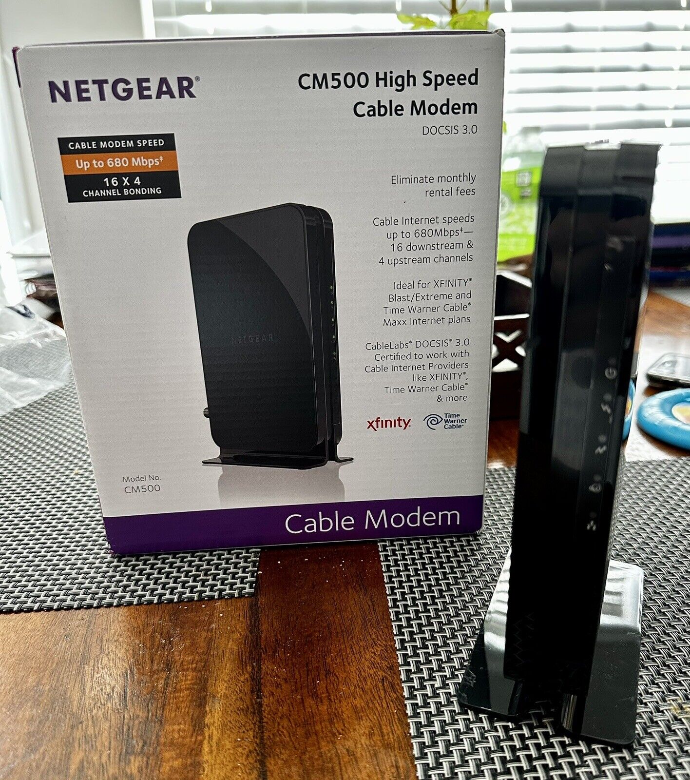 Netgear CM500 High Speed Cable Modem DOCSIS 3.0