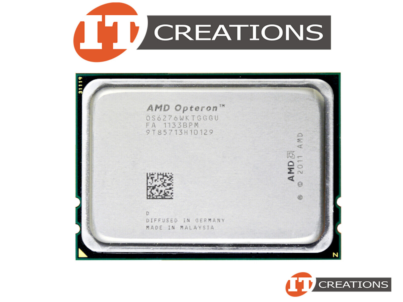 AMD OPTERON 16 CORE PROCESSOR 6276 2.30GHZ 16MB L3 CACHE 115W OS6276WKTGGGUWOF
