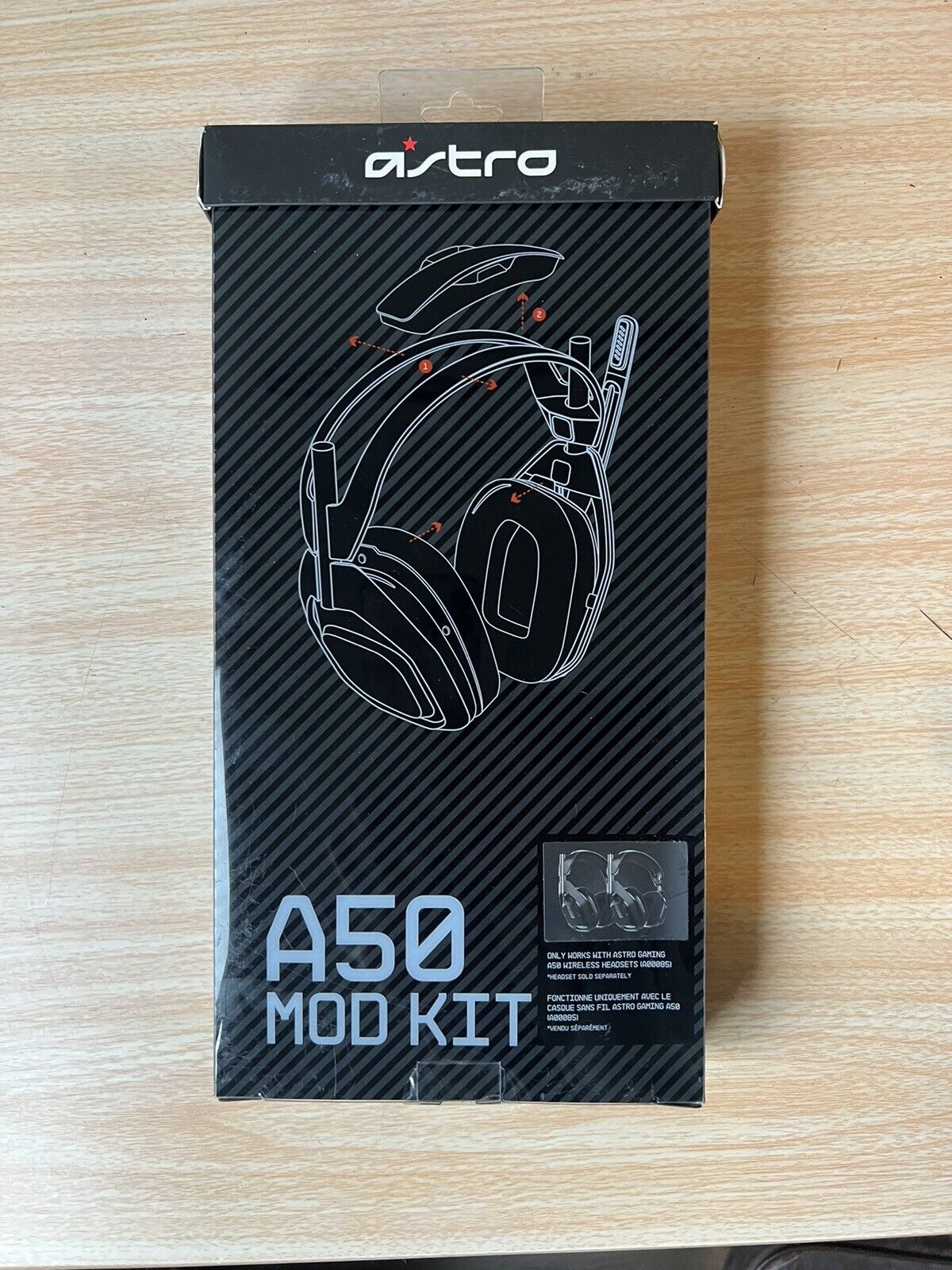 Mod Kit for ASTRO Gaming A50 Sealing Ear Pads A50WL-002-MK Noise Canceling 