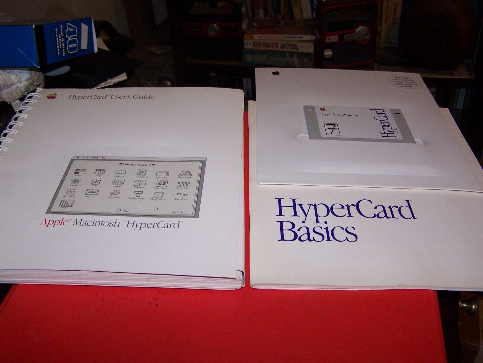Apple Macintosh Hypercard 2.1 on 1.44MB Disk with Basics and User's Guide