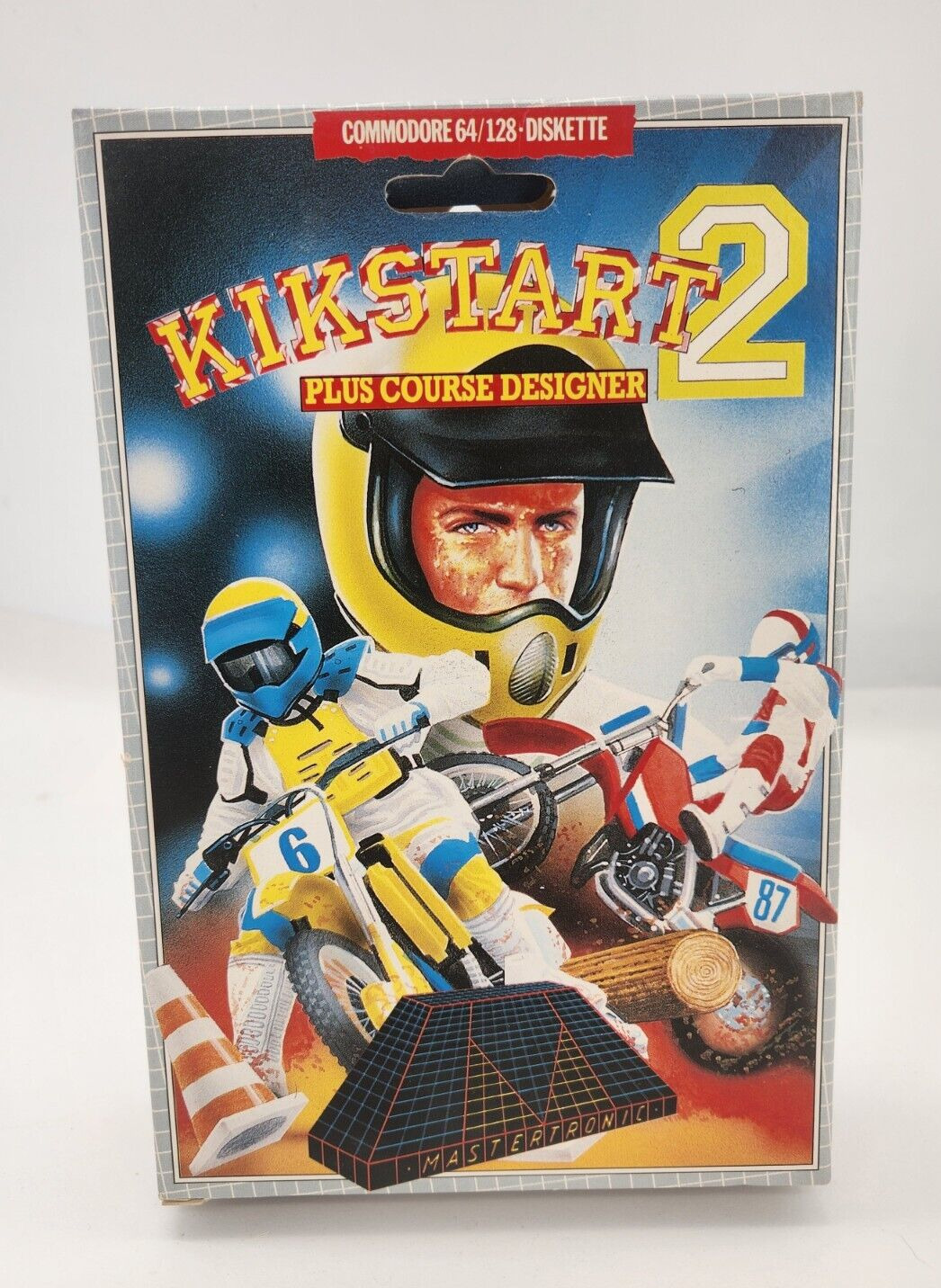 Kikstart 2 Plus Course Designer For Commodore 64 / 128 replacement BOX Only