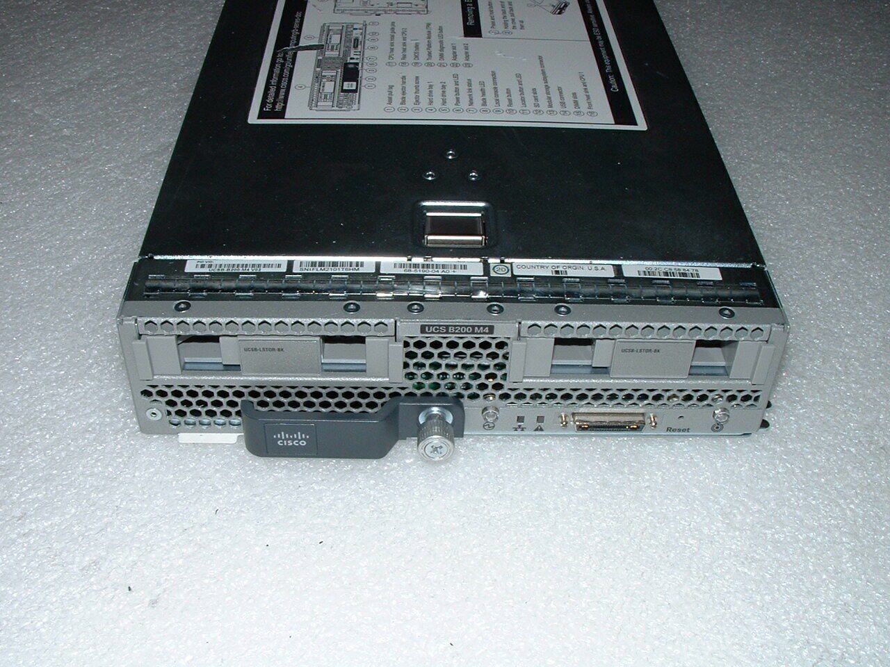 Cisco UCS B200 M4 DDR4 Server Blade 2x Intel E5-2680 V4 2.4ghz 28-Cores / 256gb